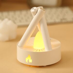 HZ-K12 Sleep-Assist White Noise Campfire Night Light