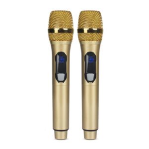 E1 UHF 1 to 2 Rechargeable Wireless Microphone
