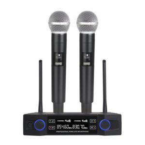 V7 1 to 2 VHF Wireless Handheld Microphone