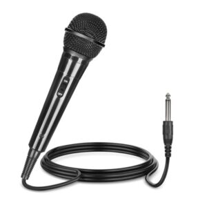 YS-01 Integrated Wired Dynamic Microphone, 6.35mm, 3.5mm