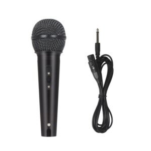 YS-02 Separate Wired Dynamic Microphone, 6.35mm, 3.5mm