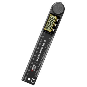 ANENG High Precision Digital Display Angle Ruler, Plastic, Upgraded