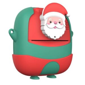 A19B 2-inch IPS Christmas Kids Instant Print Camera with Silicone Case