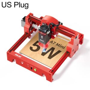 DAJA A7 mini 5W Portable Desktop Laser Engraving Machine for Wood, Metal, Leather, Acrylic, US Plug, EU Plug, UK Plug