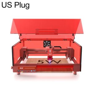 DAJA A6 Pro Enclosed Small Laser Engraving Machine, Blue Laser 5W, Infrared Laser 1W