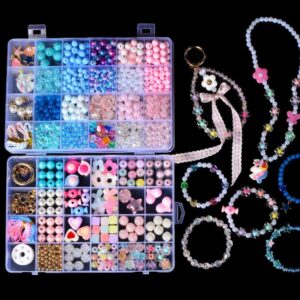 24-grid Double-layer Children DIY Beaded Bracelet Kit