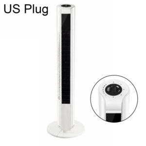 Freestanding Tower Fan, Three-Speed Bladeless Floor Fan, Manual Control Version, Remote Control Version
