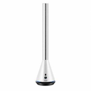 Carkiien SKJ-CR010D Floor Freestanding Bladeless Tower Fan, Circulation Fan with Remote Control