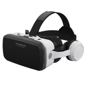 VR SHINECON G04EB Earphone Edition VR Glasses for 5-7.2 inch Phone, G04EB Host, G04EB+052, G04EB+053, G04EB+B01, G04EB+B03, G04EB+c8s with Holder, G04EB+S01, G04EB+Y1 White, G04EB+Y1 Black