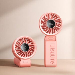 JisuLife Life7 Portable Foldable High-speed Handheld Fan, 3600mAh, 5000mAh