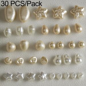 Irregular Faux Pearl Beads DIY Accessories for Phone Straps