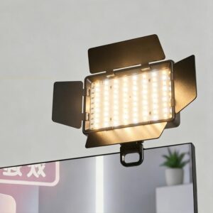 RL-560 Rechargeable Clip?on Fill Light with Barn Doors