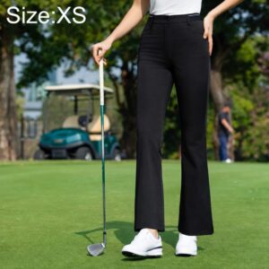 PGM KUZ218 Women Breathable Stretch Golf Pants, XS, S, M, L, XL, XXL