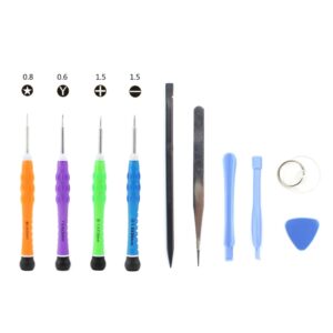 JIAFA JF-612-2 10 in 1 Repair Tool Set for iPhone / Samsung