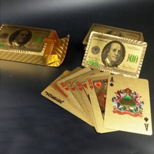 Creative Frosted  Back Texture Plastic From Vegas to Macau Playing Cards Texas Poker Novelty Collection Gift, Mosaic Gold Euro Paper Box, Mosaic Gold Dollar Paper Box, Mosaic Gold New Dollar Paper Box, Golden Dragon and Phoenix Paper Box...