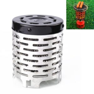 Outdoor Camping Stainless Steel Heater Cover Mini Tent Infrared Heating Stove Cover