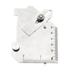 MG-8 Cam-type Stainless Steel Fillet Weld Gauge Multi-function Welding Inspection Ruler