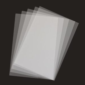 Print Heat Shrink Film DIY Epoxy Print Paper Rubber Stamp Material Print Paper, DIY Heat Shrink Film (White), DIY Heat Shrink Film (Transparent)