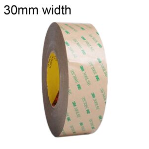 Super Adhesive Ultra-thin Transparent and High-temperature Resistant Double-sided Traceless Tape, Size: 55m x 30mm