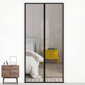 Magnetic Door Curtain Mosquito-proof Screen Door Curtain, Size:190x100cm, Size:190x100cm(Black), Size:190x100cm(Coffee), Size:190x100cm(Beige), Size:190x100cm(White)