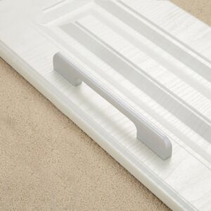 2049-160 Drawer Cabinet Door Aluminum Alloy Handle Straight Door Handle, 2049-160 (Black), 2049-160 (White)