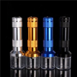 Aluminum Alloy Electric Tobacco Grinder, Random Color Delivery