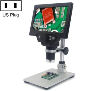 G1200 7 inch LCD Screen 1200X Portable Electronic Digital Desktop Stand Microscope, UK Plug, No Battery US Plug, No Battery AU Plug, No Battery EU Plug, No Battery UK Plug
