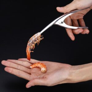 304 Stainless Steel Shrimp Shelling Tool Seafood Shell Remover Kitchen Gadgets