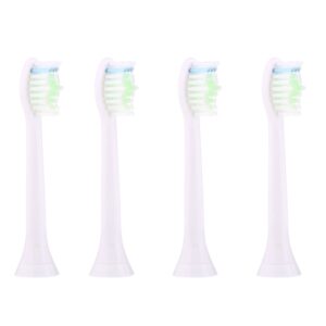 4 PCS HX6064 Replacement Brush Heads for Philips Sonicare Electric Toothbrush