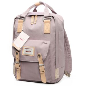 Fashion Casual Travel Backpack Laptop Bag Student Bag with Handle, Size: 38*28*15cm, 38*28*15cm, 38*28*11cm Pink Grey, 38*28*11cm  Dark Blue Ivory