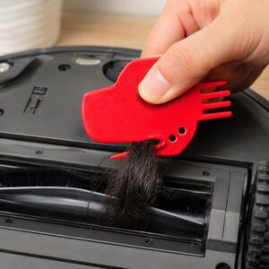 2 PCS Universal Sweeping Robot Accessories Flat Brush Cleaner for iRobot Roomba