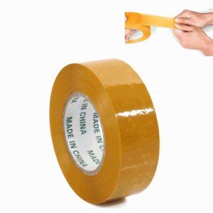 45mm Width 15mm Thickness Package Sealing Packing Tape Roll Sticker, 45mm Width 15mm Thickness (Yellow), 45mm Width 15mm Thickness (Clear White), 45mm Width 15mm Thickness  (Transparent Yellow)