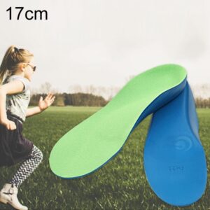 Children PU XO Leg Corrective Insole, Size: 17cm