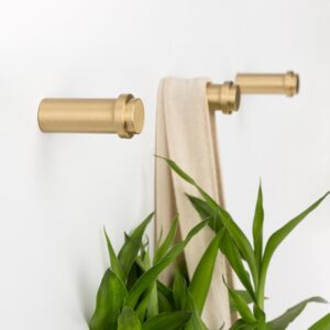 Brass Creative Wall Hanging Key Receiving Hanging Hook, Size: 4.5x1.5cm