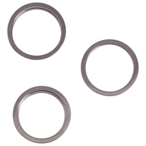 3 PCS Rear Camera Glass Lens Metal Outside Protector Hoop Ring for iPhone 13 Pro, For iPhone 13 Pro