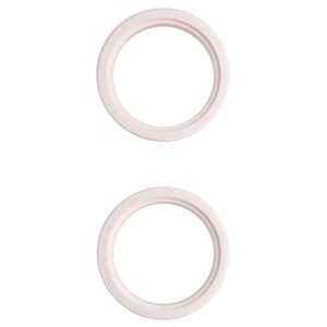 2 PCS Rear Camera Glass Lens Metal Outside Protector Hoop Ring for iPhone 13 mini, For iPhone 13 mini