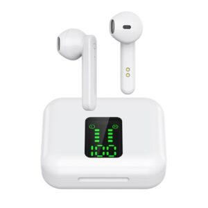 P100pro TWS Bluetooth 5.0 Touch Wireless Bluetooth Earphone with Charging Box & LED Smart Digital Display, Support Siri & Call