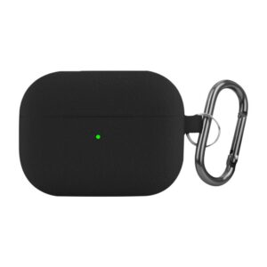 For AirPods Pro Litchi Texture Silicone Wireless Earphone Protective Case