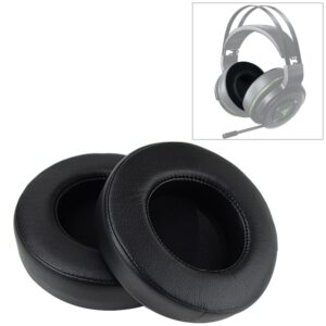 2 PCS For Razer Thresher Ultimate 7.1 Earphone Cushion Sponge Cover Earmuffs Replacement Earpads