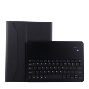 1139B Detachable Bluetooth 3.0 Aluminum Alloy Keyboard + Lambskin Texture Leather Tablet Case for iPad Pro 11 inch (2018), with Three-gear Adjustment / Magnetic / Sleep Function, 1139B