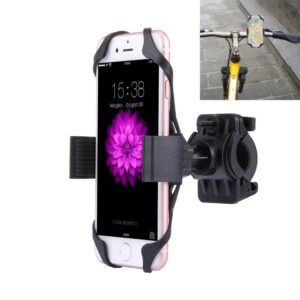 360 Degree Rotation Bicycle Phone Holder with Flexible Stretching Clip for iPhone 7 & 7 Plus / iPhone 6 & 6 Plus / iPhone 5 & 5C & 5s