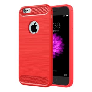 For iPhone 6 & 6s Brushed Texture Fiber TPU Rugged Armor Protective Case, For iPhone 6 & 6s, For 6 & 6s
