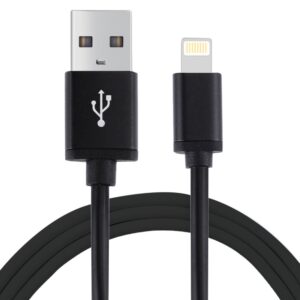 1m 3A 8 Pin to USB Data Sync Charging Cable for iPhone, iPad, Diameter: 4 cm