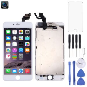 LCD Screen with Front Camera for iPhone 6 Plus, 4 in 1 for i6 Plus White, 4 in 1 for i6 Plus Black