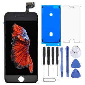 LCD Screen with Front Camera for iPhone 6s, 4 in 1 for i6s with Camera White, 4 in 1 for i6s with Camera Black