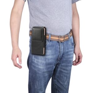 6.0 inch Universal Vertical Lambskin Texture Waist Bag  for iPhone XS Max, Galaxy S10+, Huawei P30 Pro, For 6.0 inch