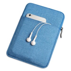 Shockproof Canvas + Space Cotton + Plush Protective Bag for iPad Mini 5 2019