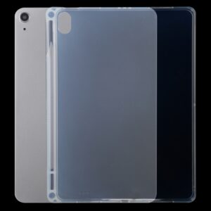 0.75mm Transparent TPU Protective Case with Pen Slot For iPad Air 2022 / 2020 10.9 / iPad Pro 11 2018
