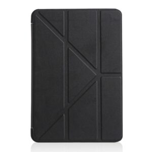 Millet Texture PU+ Silica Gel Full Coverage Leather Case for iPad Mini 4/5, with Multi-folding Holder