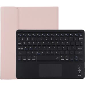 TG97BC Detachable Bluetooth Black Keyboard + Microfiber Leather Tablet Case for iPad 9.7 inch, with Touch Pad & Pen Slot & Holder, TG97BC